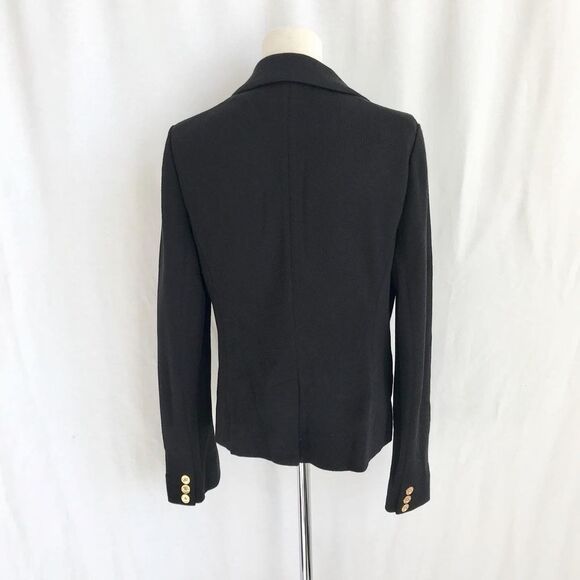 Tory Burch black textured blazer jacket size S - Picture 9 of 10